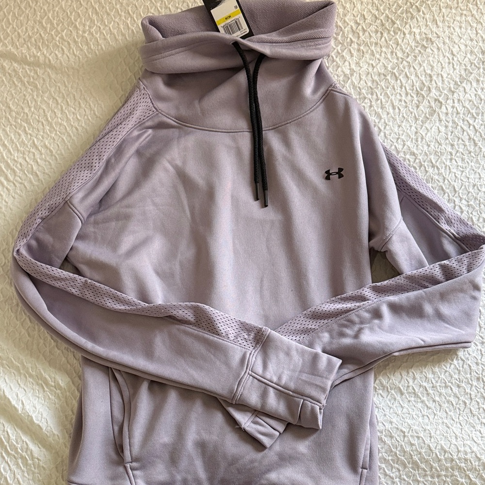 Under Armour Light Purple Half-Zip Hoodie